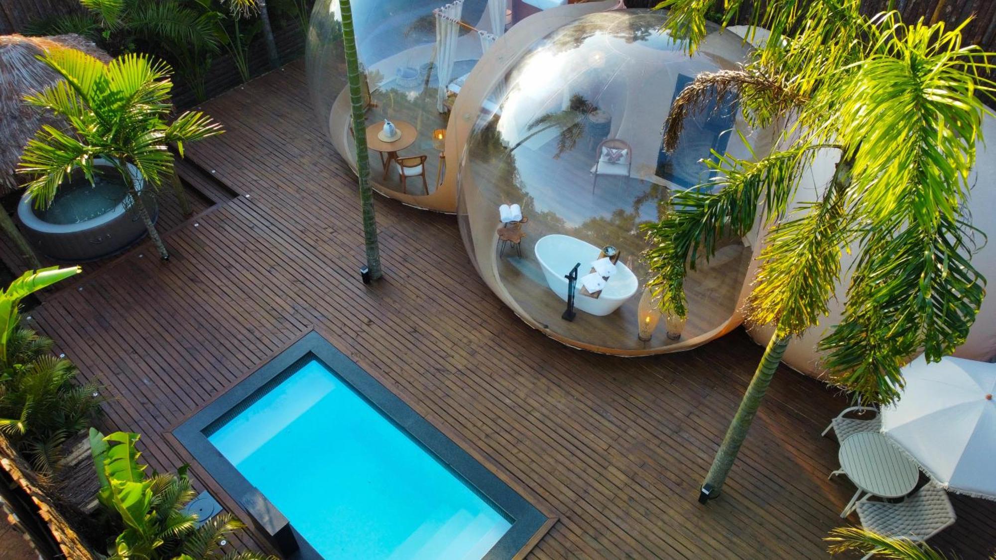 Zion Bubble Glamping Hotel Florianopolis Exterior photo