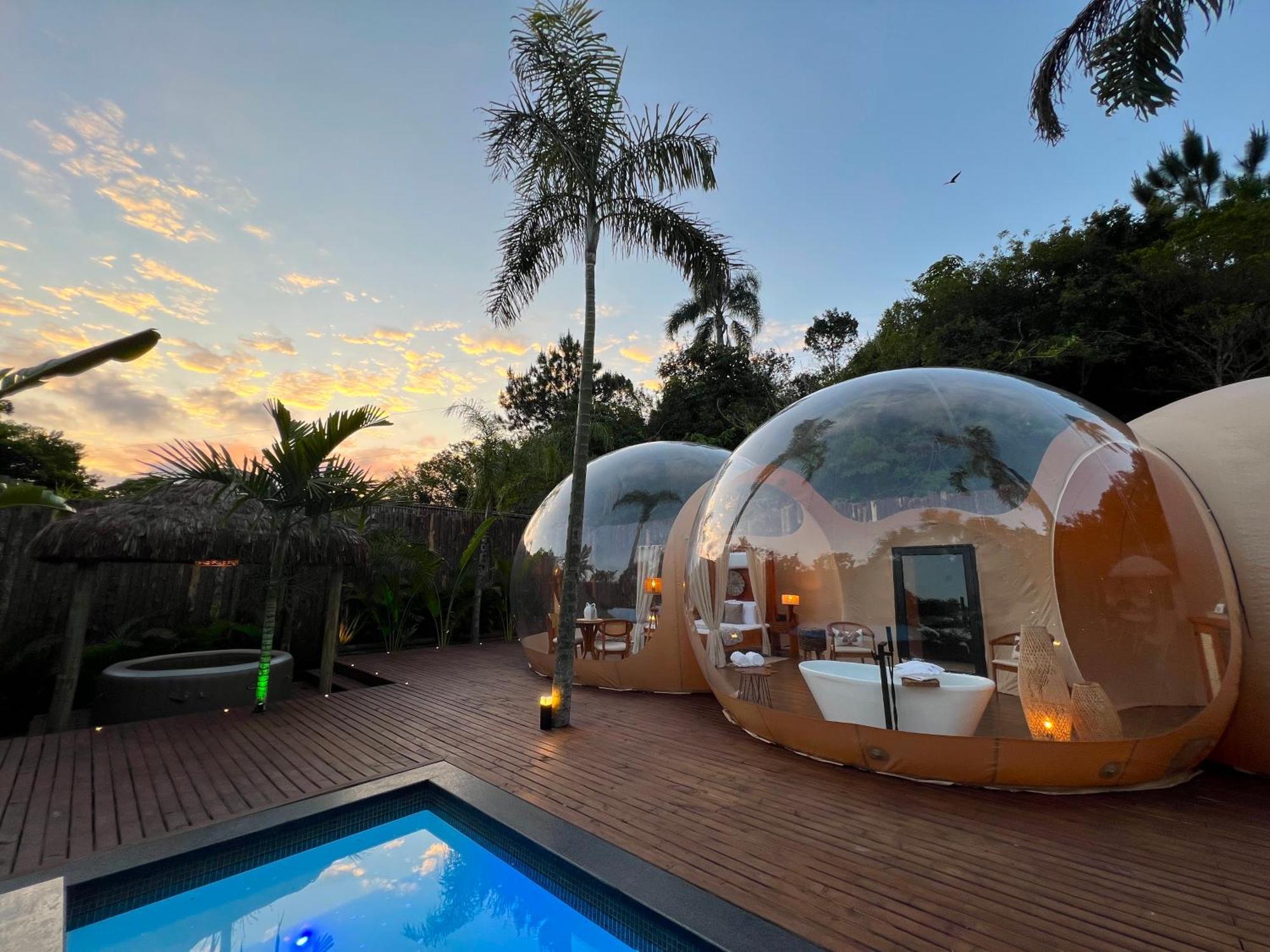 Zion Bubble Glamping Hotel Florianopolis Exterior photo