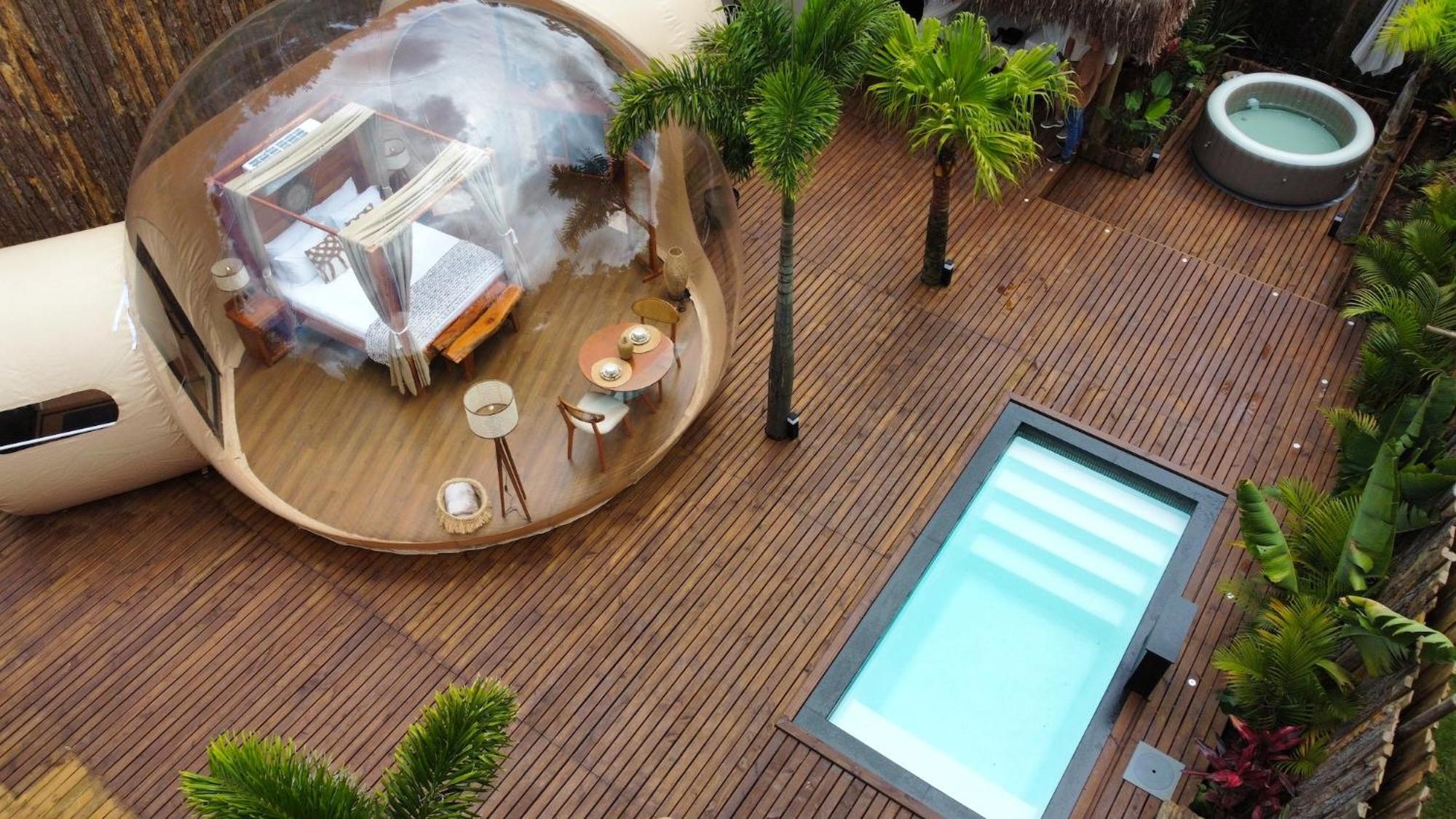 Zion Bubble Glamping Hotel Florianopolis Exterior photo
