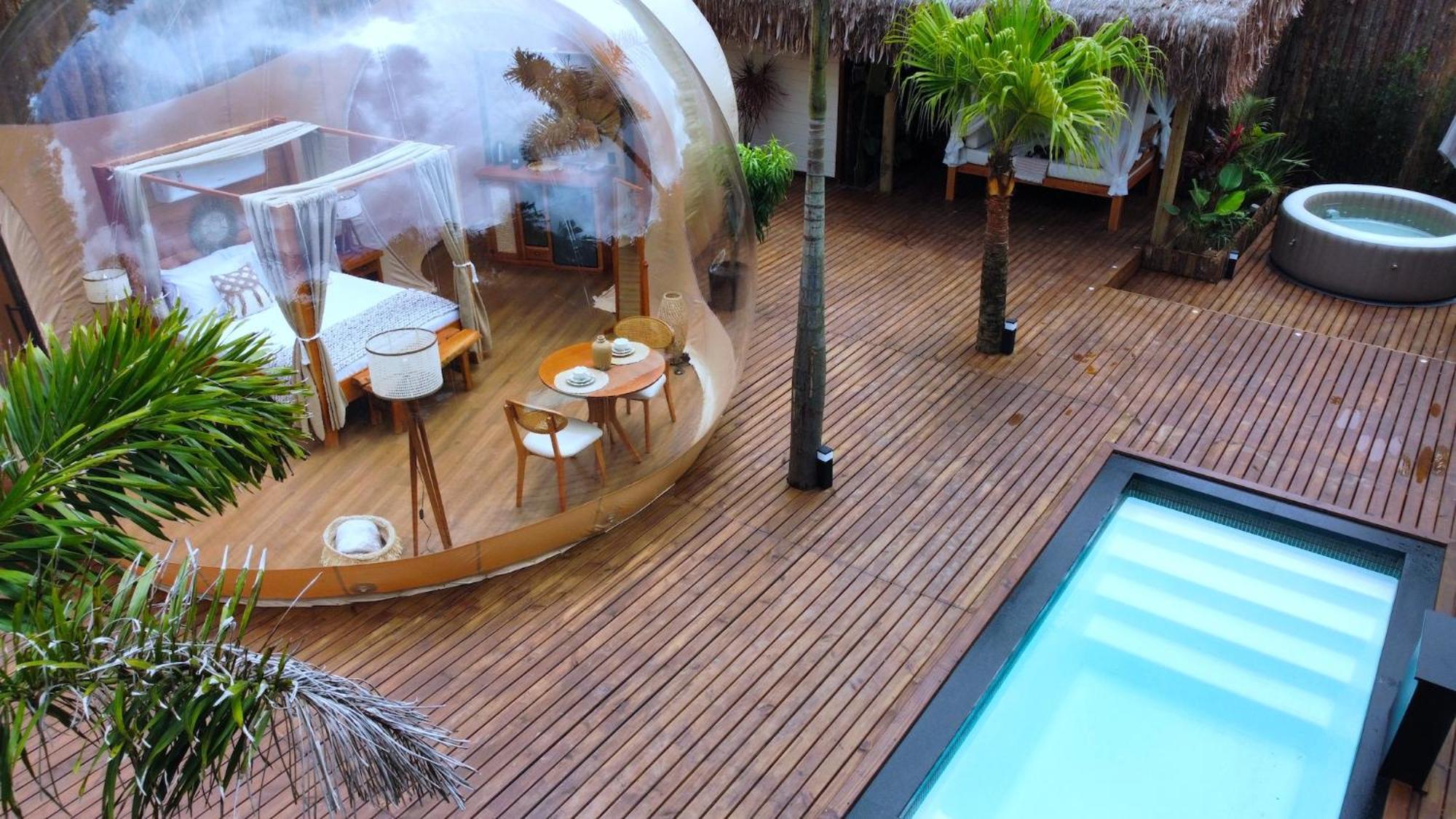 Zion Bubble Glamping Hotel Florianopolis Exterior photo